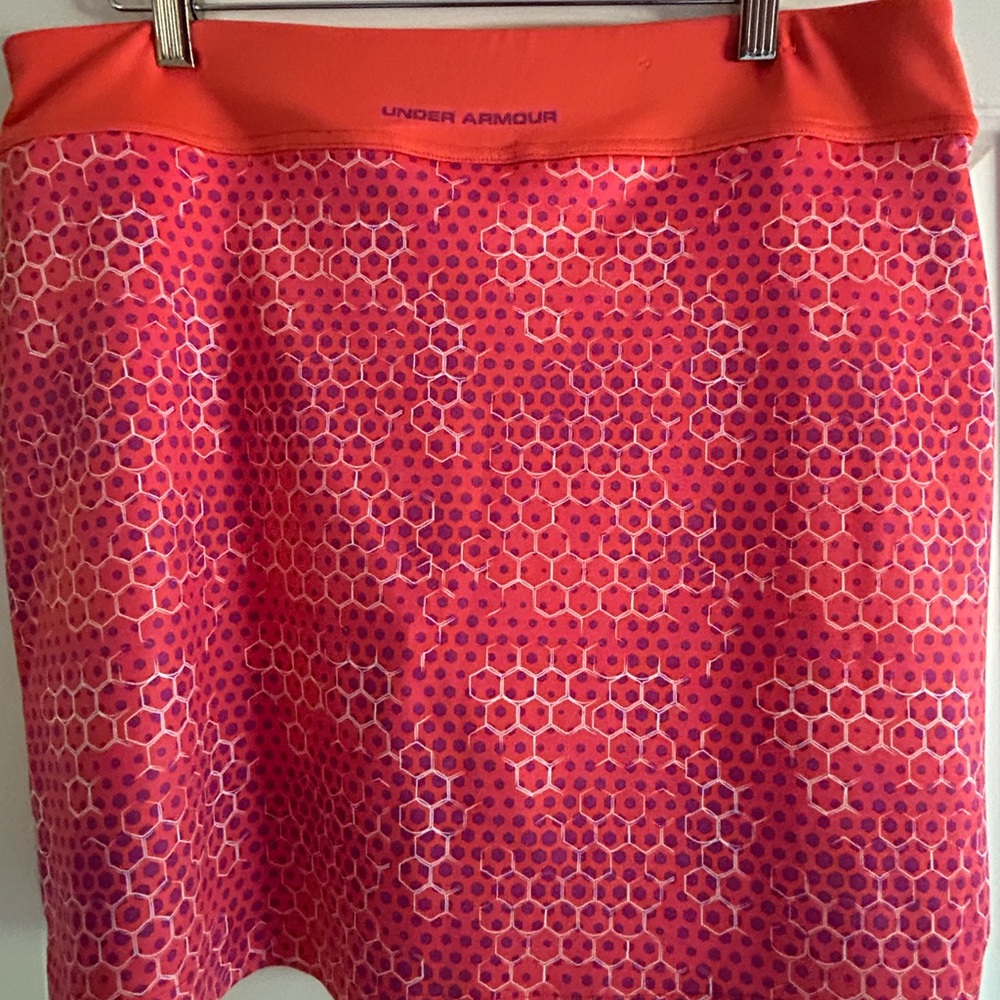 LG Women's Red and Orange under armour skort